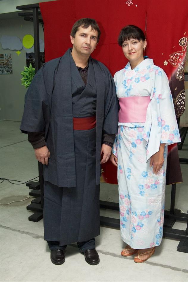 Фотосессия в японском кимоно для женщин и мужчин