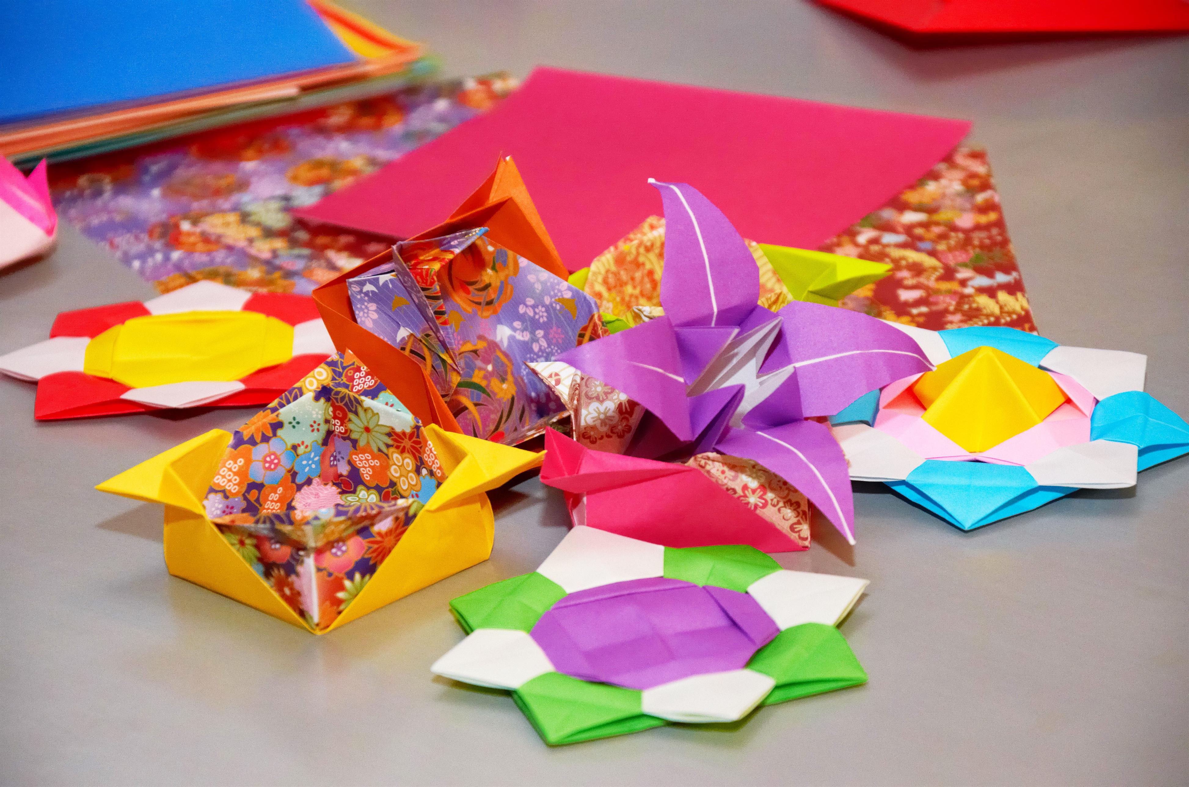 Примеры готового оригами