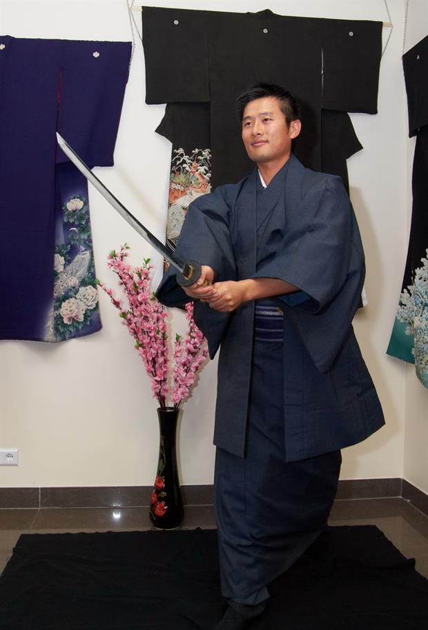 Фотосессия в японском кимоно