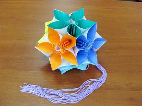 Оригами кусудама